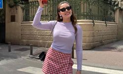 Sıla Türkoğlu'nun Kareli Etekli Kombini Ne Marka?