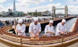 Dünyanın En Uzun 'Tiramisu'su Londra'da Yapıldı