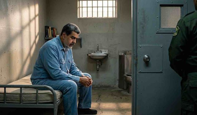 Maduro ABD'de Hapishane İçinde Hapishanede Tutuluyor