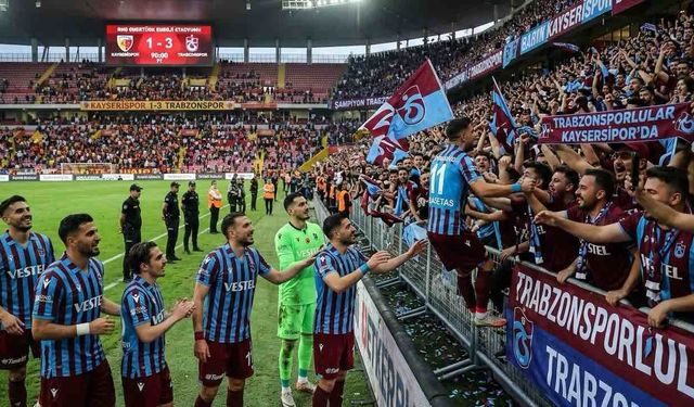 Trabzonspor Kayseri Deplasmanını Kayıpsız Geçti 3-1
