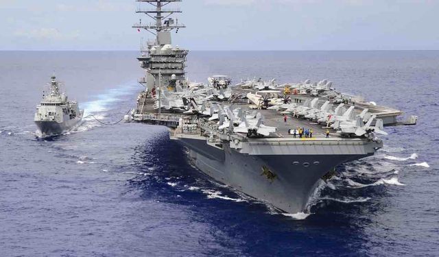 İran'dan USS Abraham Lincoln Uçak Gemisine Saldırı