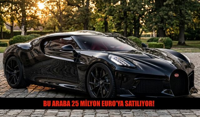 Ferdinand Piech'e Ait Bugatti 25 Milyon Euro'ya Satılıyor