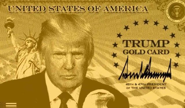 Trump Gold Card'tan Bugüne Kadar 1 Kişi Yararlandı