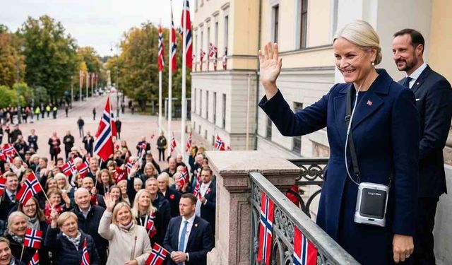 Norveç Veliaht Prensesi Oksijen Tüpüyle Dolaşıyor