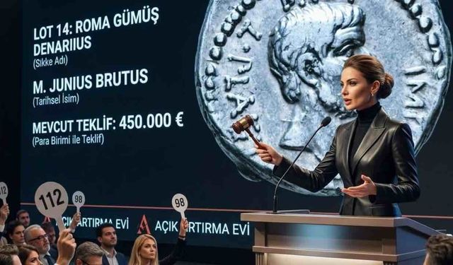 Brutus'ün Portresini Taşıyan Sikke Rekor Fiyata Satıldı
