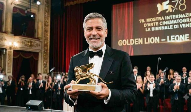 George Clooney Venedik'te Altın Aslan Alacak