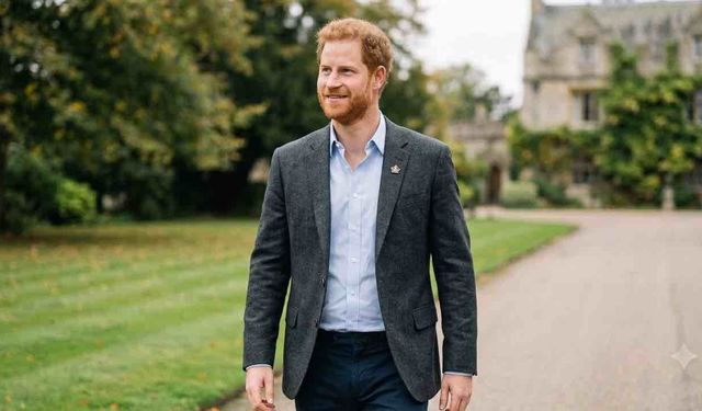 Prens Harry Çocuklarını Lady Diana'nın Mezarına Götürdü