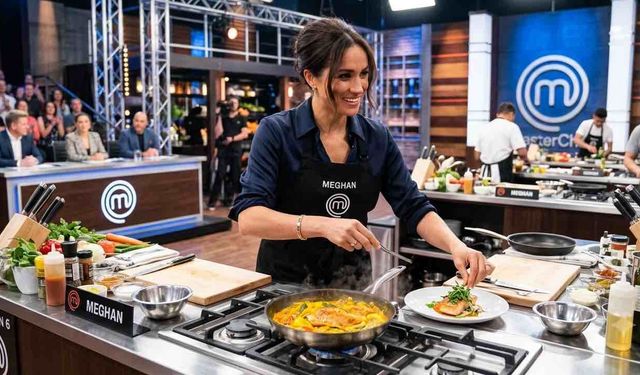 Meghan Markle Avustralya Masterchef'te Gönüller Fethetti