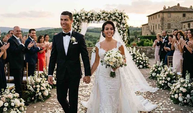 Ronaldo İle Rodriguez Nihayet Evlendi
