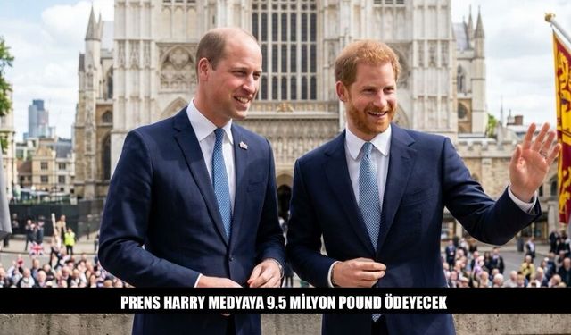 Prens Harry Medyaya 9.5 Milyon Pound Ödeyecek