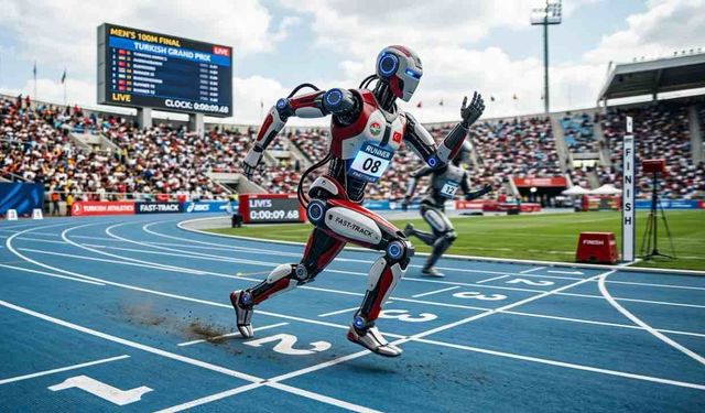 Çin'de Bir Robot Usain Bolt'un Rekorunu Kırdı