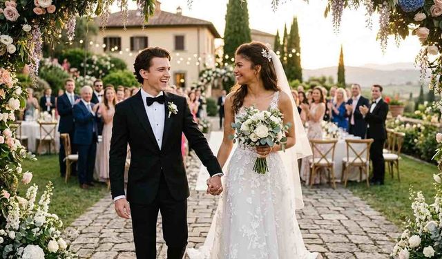 Tom Holland İle Zendaya'nın Düğünü 3 Gün 3 Gece Sürdü