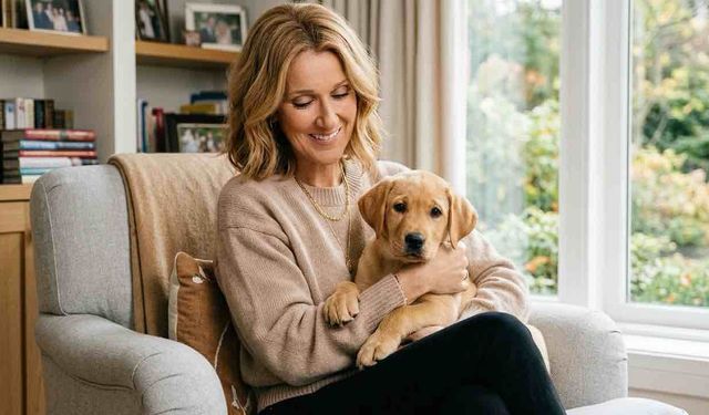 Celine Dion Kendisine Yeni Bir Köpek Aldı