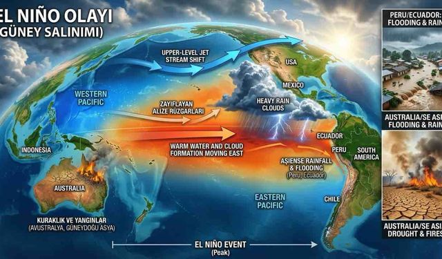 El Nino İçin Korkutan Tahmin 451 Bin Ölü Olacak