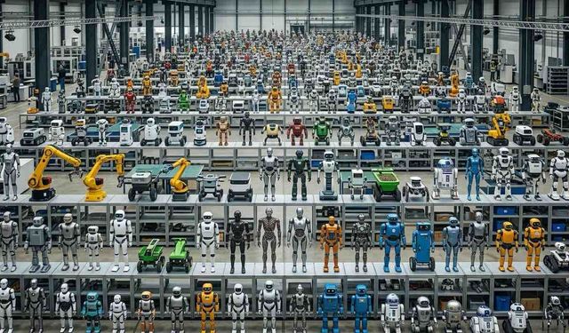 Çin O Kadar Robot Ürettik Ki İşçiye İhtiyacı Yok
