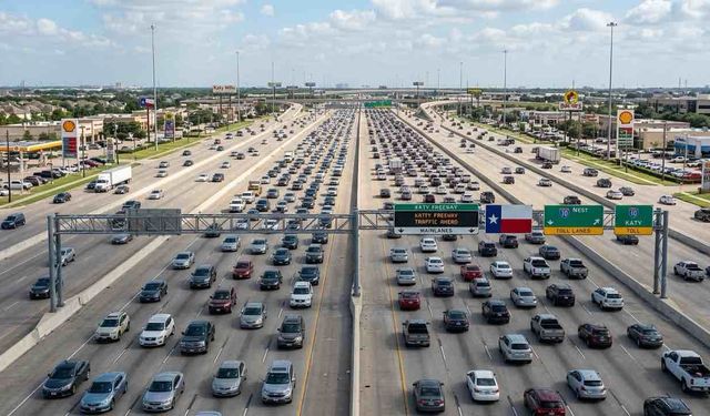 Teksas'ta 26 Şeritli Yol Yapıldı Ama İşe Yaramadı