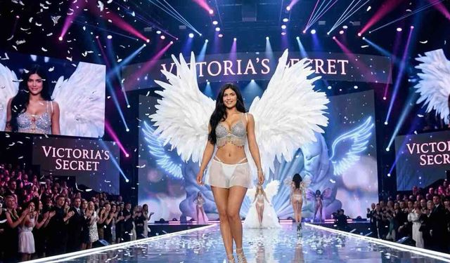Kylie Jenner 50 Milyon Dolarlık Sutyenle Podyumda