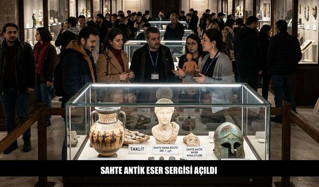 İnanılmaz Sahte Antik Eser Kaçakçıları Da Sergi Açıyor
