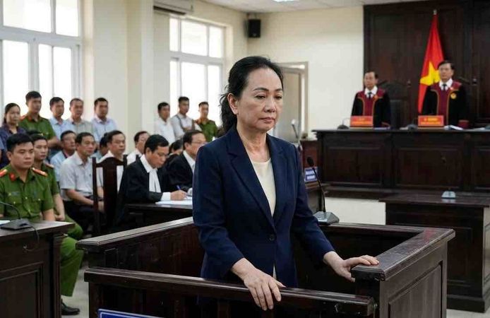 Vietnam'ı Soyan Kadın Hapiste Çantaları Açık Artırmada