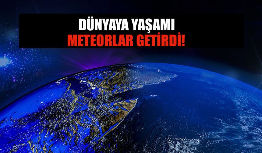 Dünyaya Yaşamı Meteorlar Mı Getirdi? Yeni Araştırma Sonucu