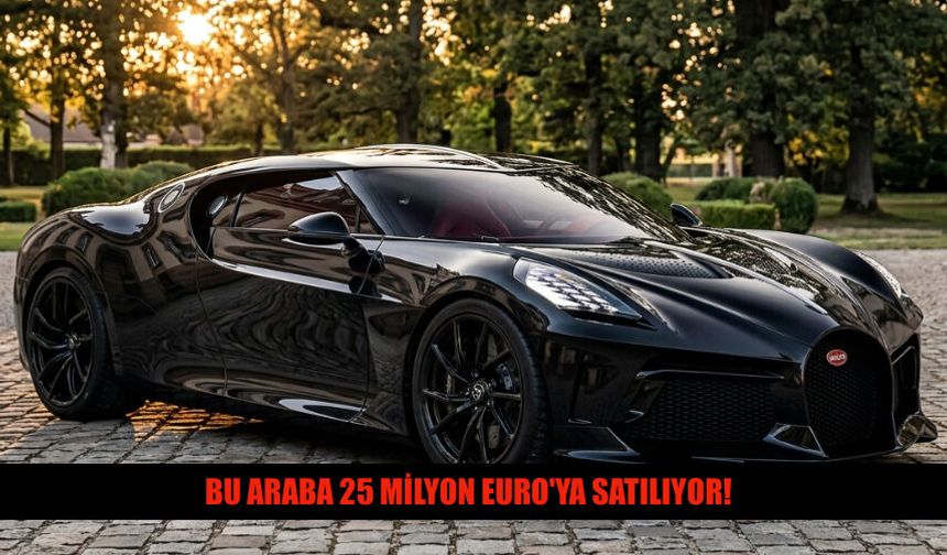 Ferdinand Piech'e Ait Bugatti 25 Milyon Euro'ya Satılıyor