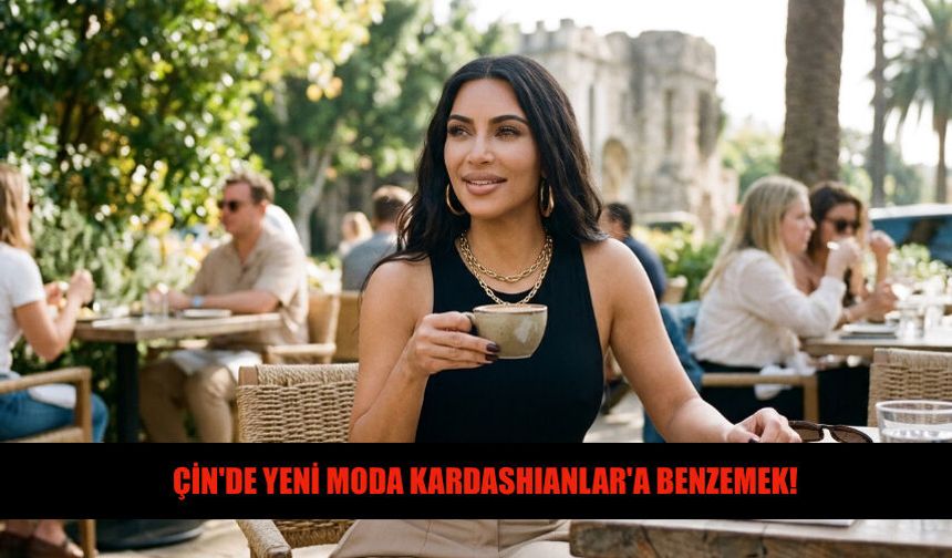 Çin'de Yeni Moda Kardashianlar'a Benzemek! İşte Detaylar