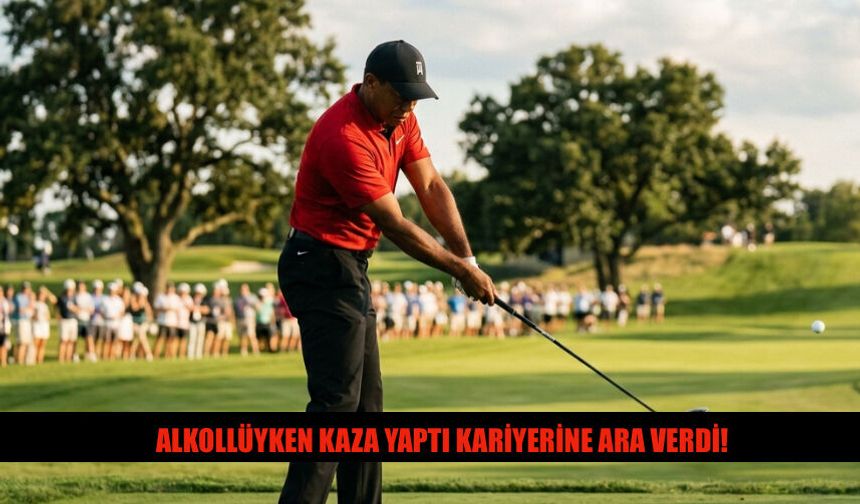 Tiger Wood Alkollüyken Kaza Yaptı Kariyerine Ara Verdi