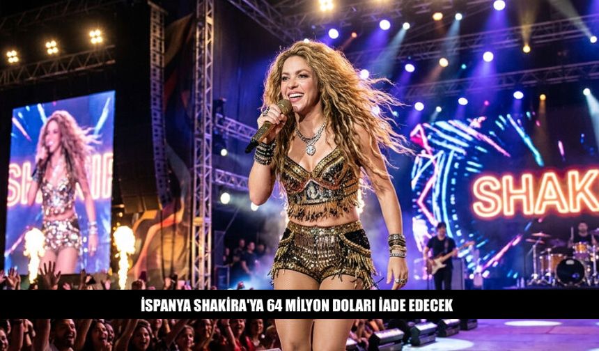 İspanya Shakira'ya 64 Milyon Doları İade Edecek