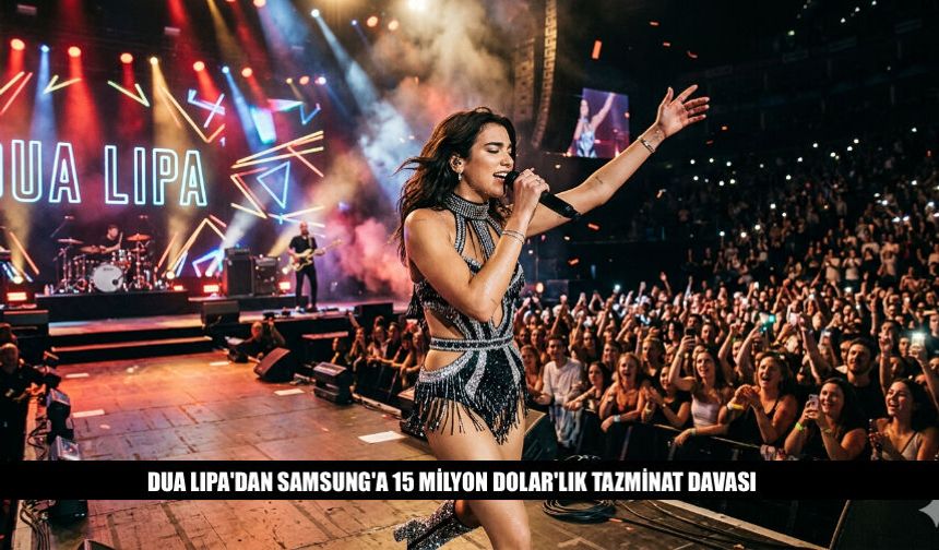 Dua Lipa'dan Samsung'a '15 Milyon Dolar'lık Tazminat Davası
