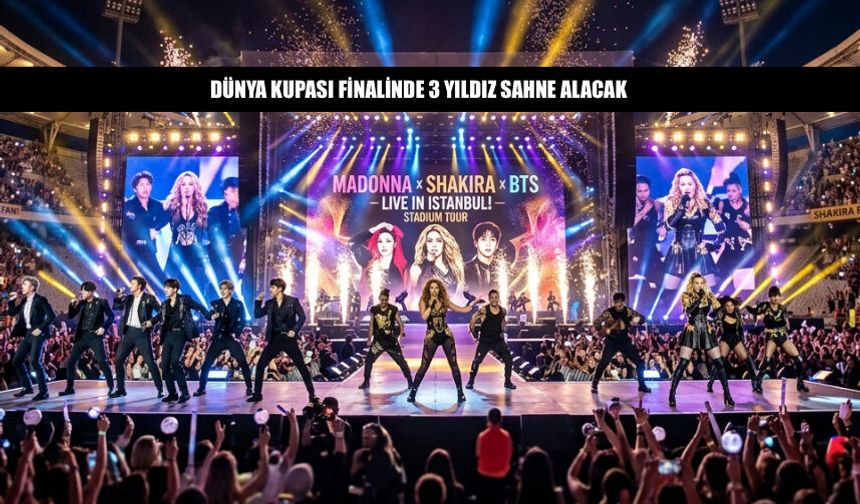 Dünya Kupası Finalinde 3 Yıldız Sahne Alacak