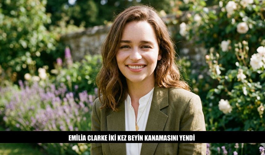 Ünlü Oyuncu Emilia Clarke 2 Kez Beyin Kanamasını Yendi