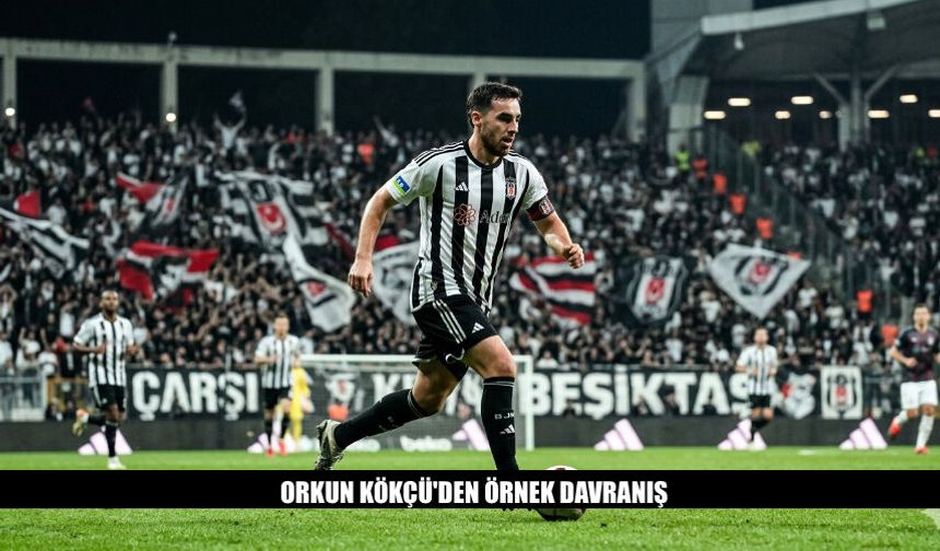 Orkun Kökçü'den Trabzonspor Maçında Örnek Davranış