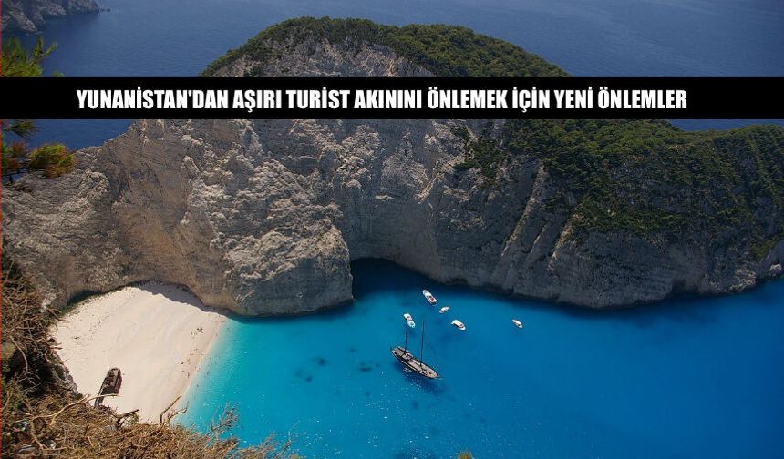 Yunanistan'dan Aşırı Turist Akınını Önlemek İçin Yeni Kural