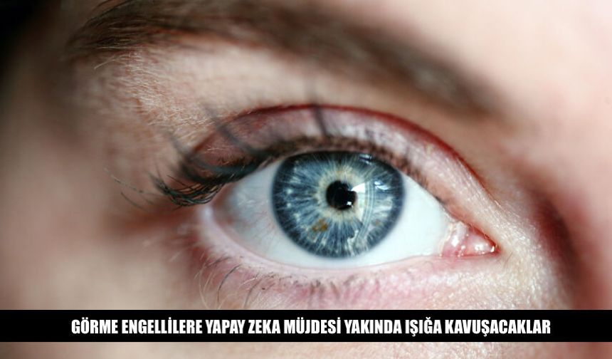 Görme Engellilere Yapay Zeka Müjdesi Yakında Görebilecekler