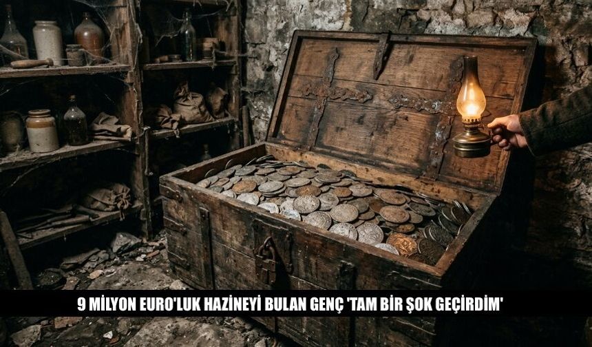 9 Milyonluk Hazineyi Bulan Genç 'Tam Bir Şok Geçirdim'
