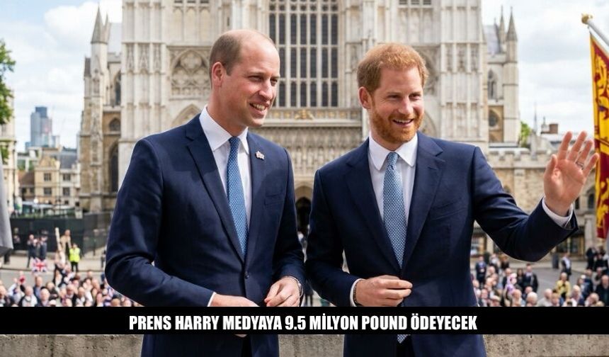 Prens Harry Medyaya 9.5 Milyon Pound Ödeyecek