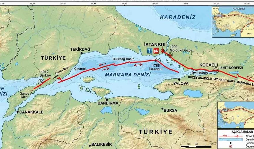 Marmara'nın Kilidi Açıldı İstanbul Depremi İçin Yeni Senaryo