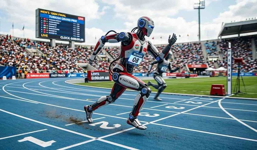 Çin'de Bir Robot Usain Bolt'un Rekorunu Kırdı
