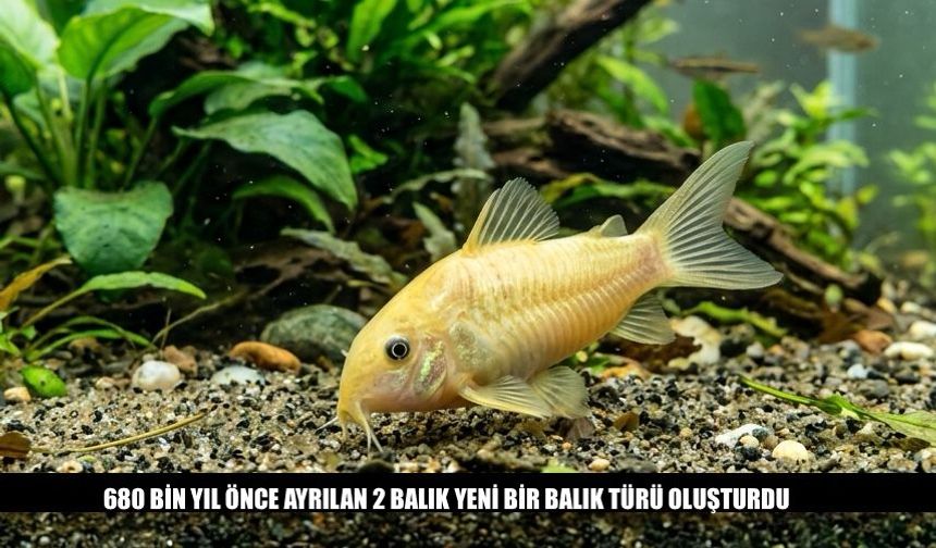 680 Bin Yıl Önce Kopan 2 Balık Yeni Bir Tür Oluşturdu