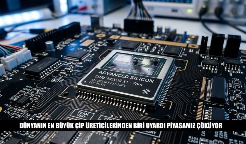 Dünyanın En Büyük Çip Üreticilerinden Biri Uyardı Çöküyoruz