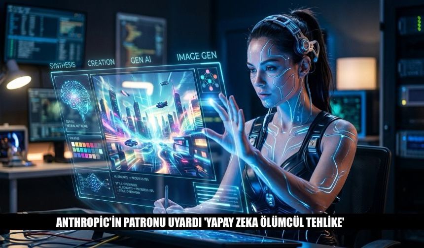Anthropic'in Patronu Uyardı 'Yapay Zeka Ölümcül Tehlike'