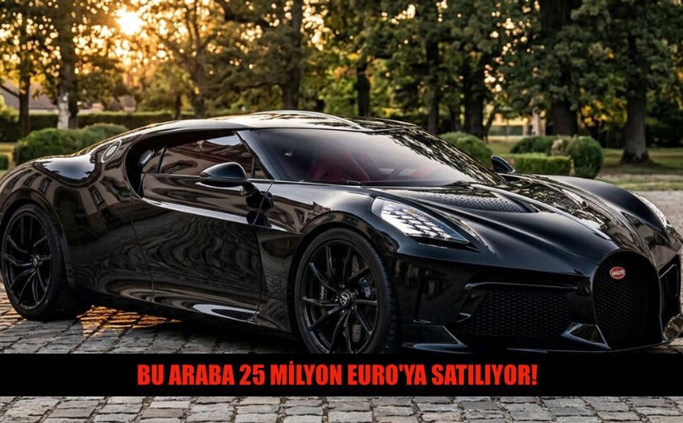 Ferdinand Piech'e Ait Bugatti 25 Milyon Euro'ya Satılıyor