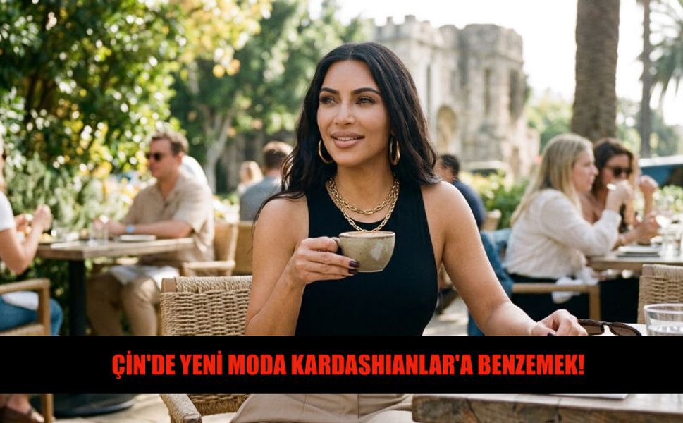 Çin'de Yeni Moda Kardashianlar'a Benzemek! İşte Detaylar