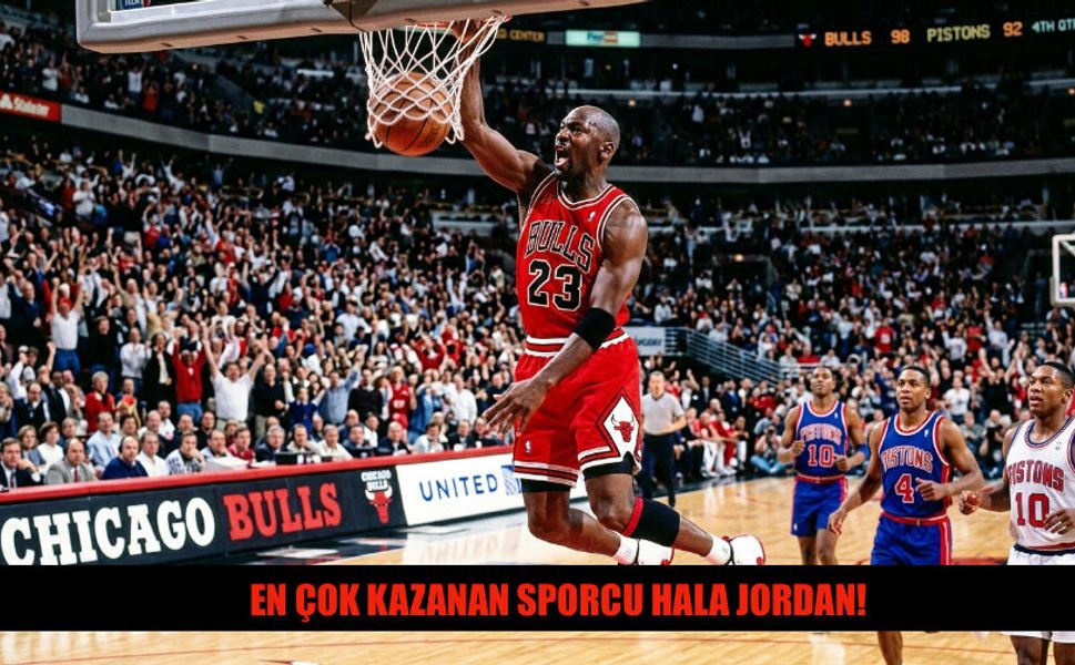Dünyanın En Çok Kazanan Sporcusu Hala Michael Jordan