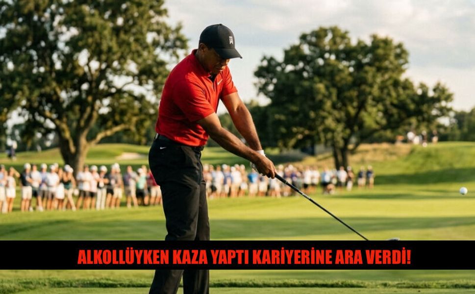 Tiger Wood Alkollüyken Kaza Yaptı Kariyerine Ara Verdi