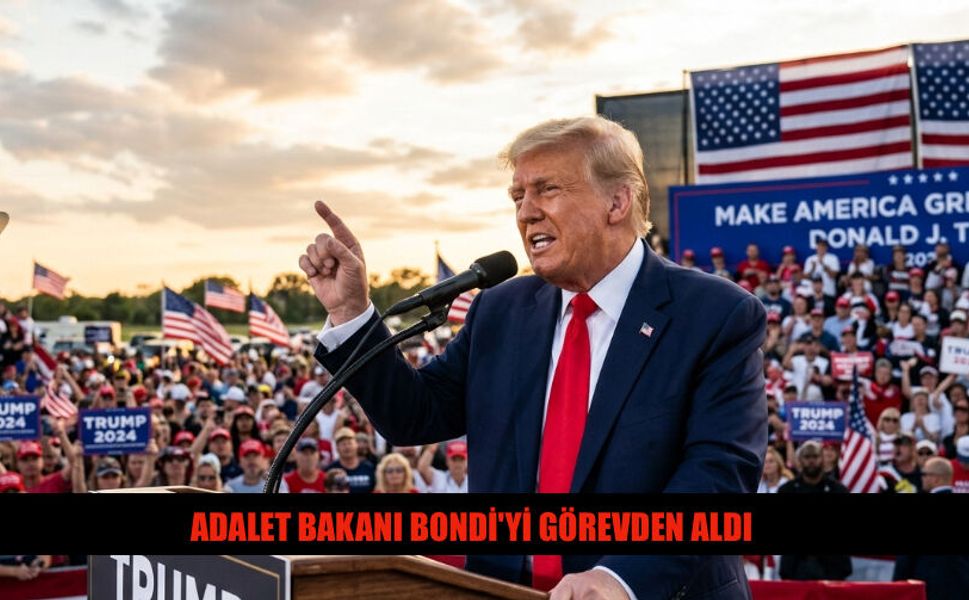 Donald Trump Adalet Bakanı Bondi'yi Görevden Aldı