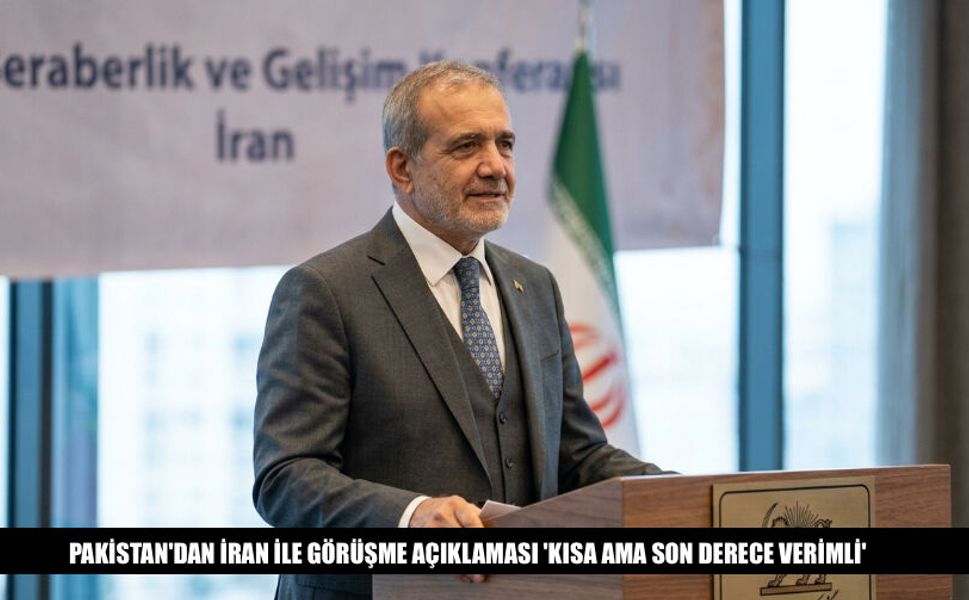 Pakistan'dan İran'la Görüşme Açıklaması 'Kısa Ve Verimli'