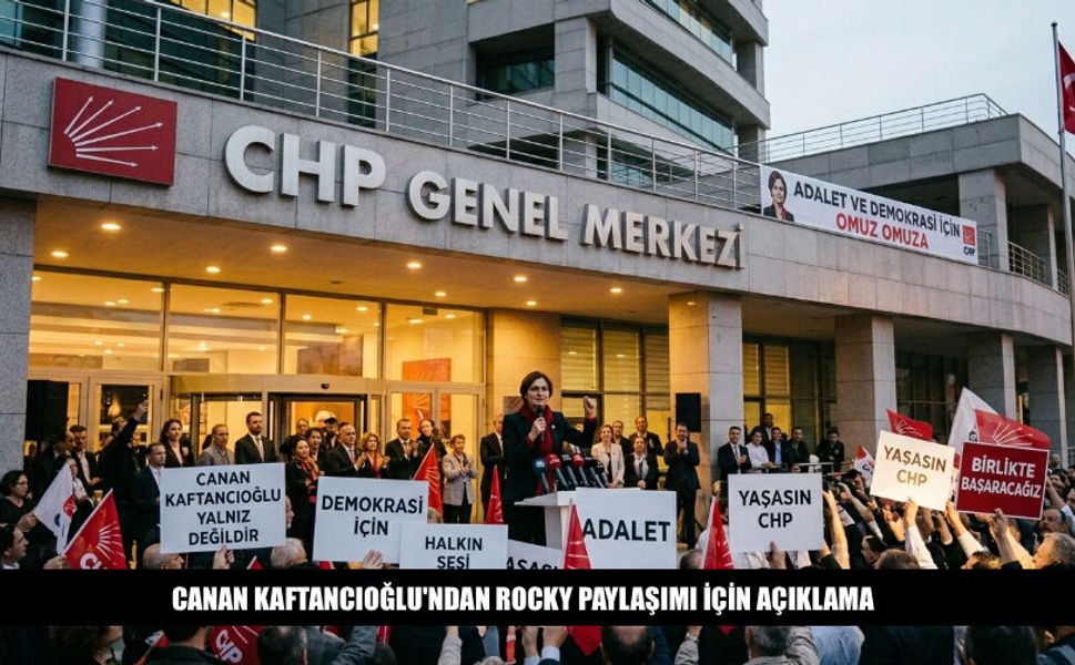 Canan Kaftancıoğlu'ndan 'Rocky' Paylaşımı İçin Açıklama