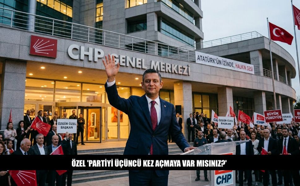 Özel 'Partiyi Üçüncü Kez Açmaya Var Mısınız?'