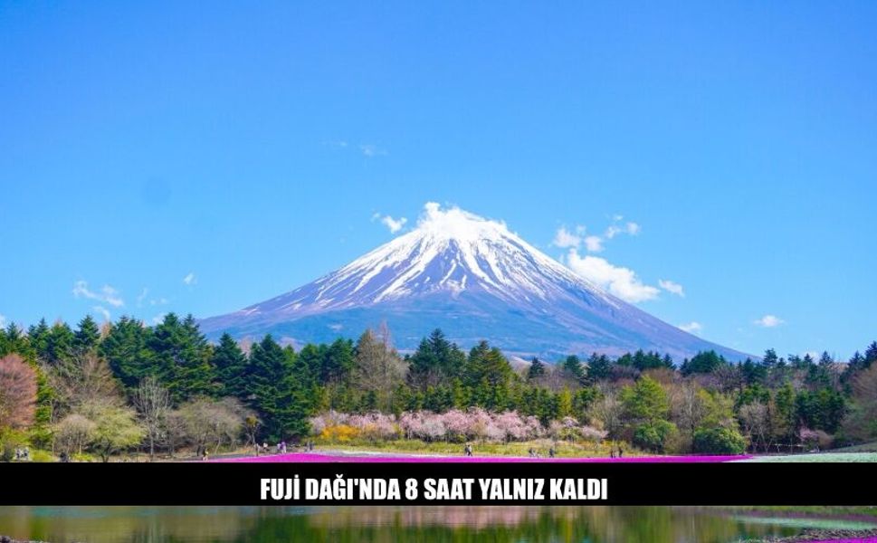 Japonya'da Bir Çocuk Fuji Dağı'nda 8 Saat Yalnız Kaldı